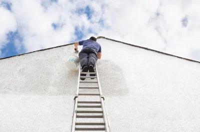 Peinture extérieure à Antras — façades et ravalement